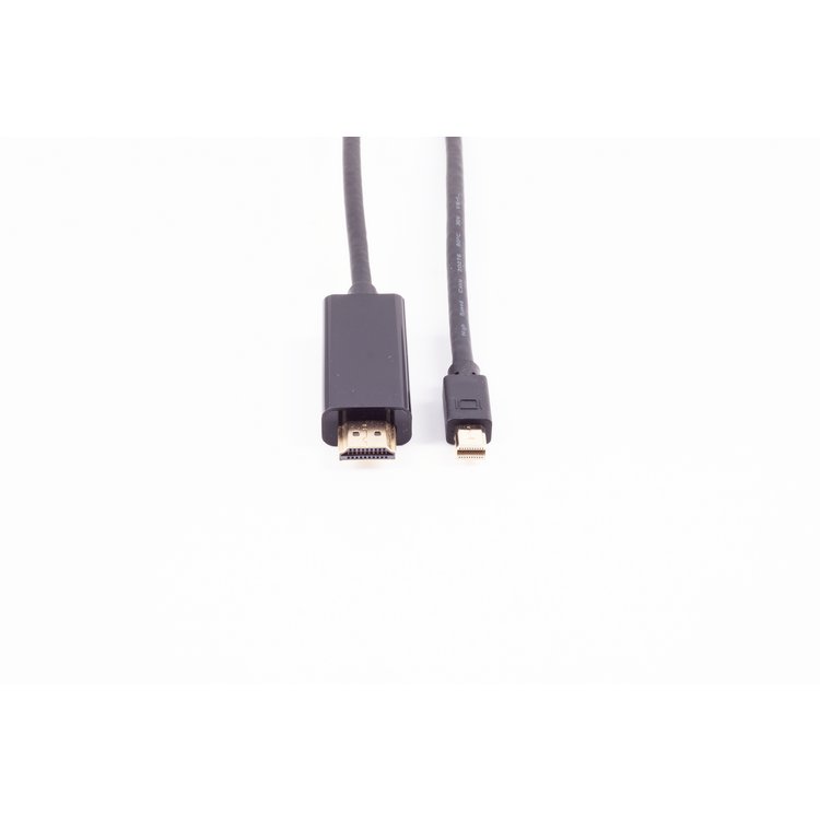 Mini Displayport 1.2 /HDMI Stecker 4K, schwarz 1m