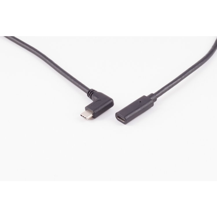 USB-C Verlängerungskabel, 3.2 Gen 2x2, 90°, 1m