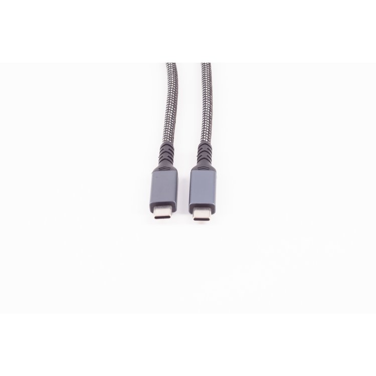 USB-C Ladekabel, 3.2, 100W PD, Textil, 2m