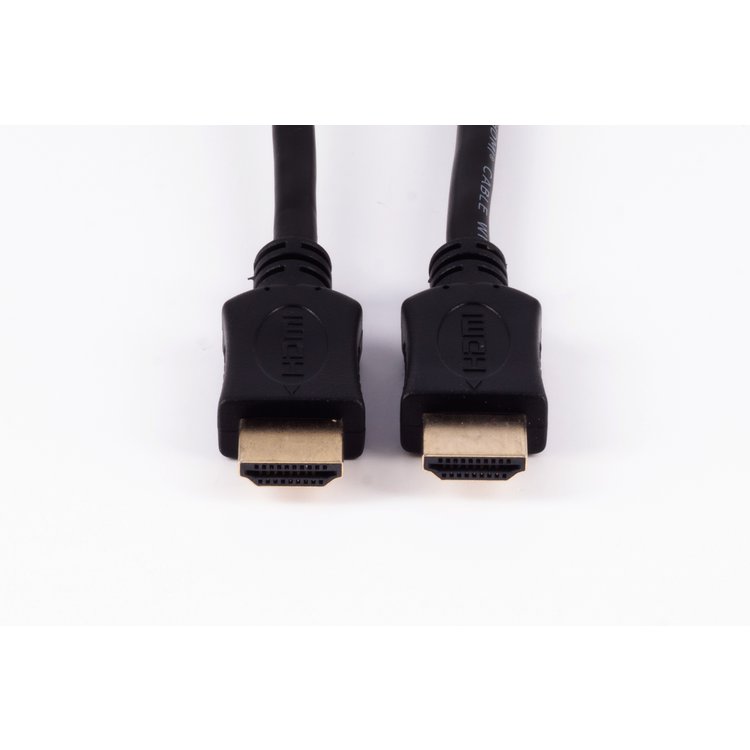 HDMI A-Stecker auf HDMI A-Stecker OD6mm verg, 7,5m