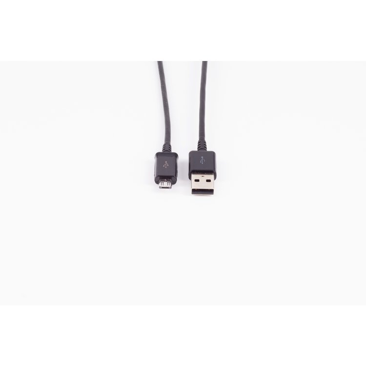 Flexline®-USB-Ladekabel A Stecker auf USB Micro B, grün, 2m