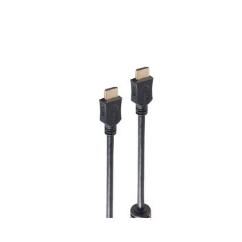 shiverpeaks®--HDMI Anschlusskabel, HDMI Stecker auf HDMI Stecker mit Ferrit, ULTRA HD, 1m