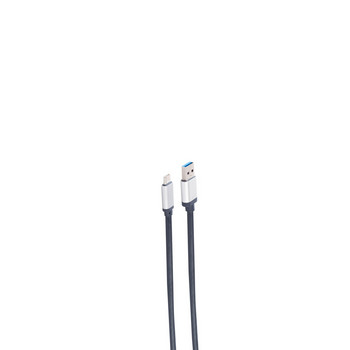 USB 3.0 Anschlusskabel, USB-A Stecker auf USB-C Stecker, 1,0m